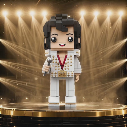 The King of Rock Block Figure – Legendary Stage Edition